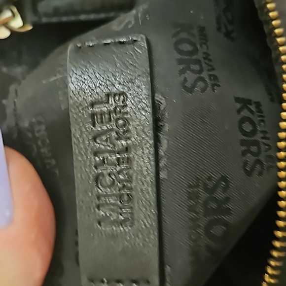 Michael Michael Kors Black Leather Large Satchel - Picture 9 of 10